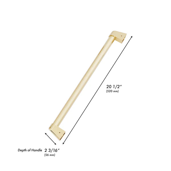 ZLINE Autograph Edition 24 In. Touchstone Refrigerator Drawer Handles (RDHOZ-24)