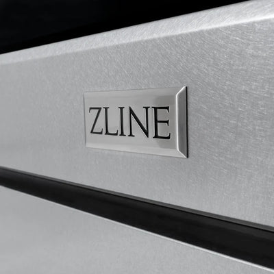 ZLINE Autograph Edition 36 in. 5.2 cu. ft. 6 Burner Gas Range with Convection Gas Oven in DuraSnow® Stainless Steel and Accents (SGRSZ-36)