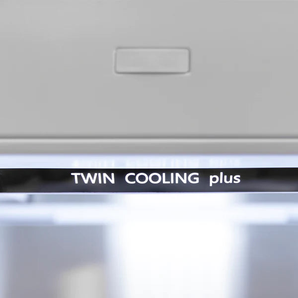 ZLINE 60" 32.2 cu. ft. Built-In 4-Door French Door Freezer Refrigerator with Internal Water and Ice Dispenser in Fingerprint Resistant Stainless Steel (RBIV-SN-60)