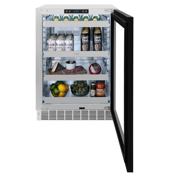 ZLINE 24 Inch Beverage Center with Panel-Ready Door (RBSPO-24)