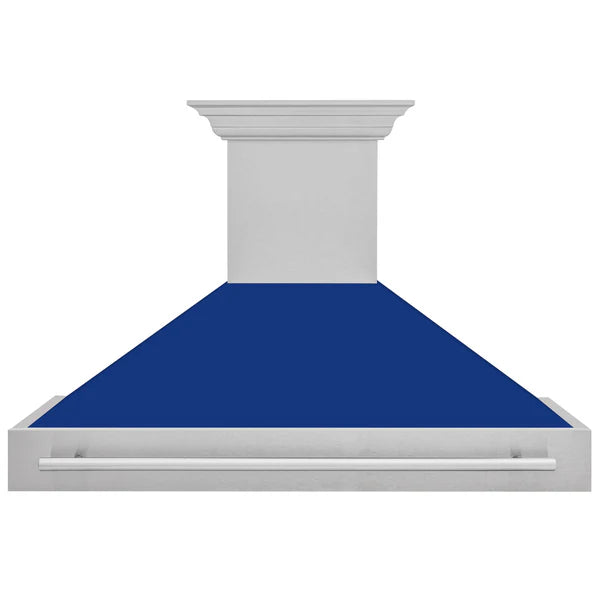 ZLINE 48 in. DuraSnow Stainless Steel Range Hood with Colored Shell Options (8654SNX-48)