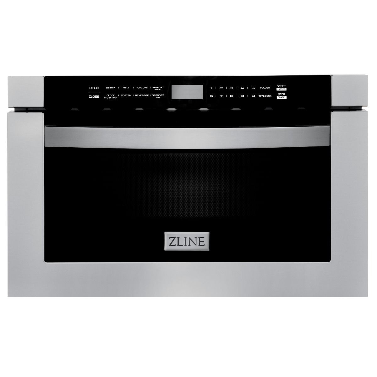 ZLINE 30" Kitchen Package with Stainless Steel Dual Fuel Range, Range Hood, Microwave Drawer and Tall Tub Dishwasher