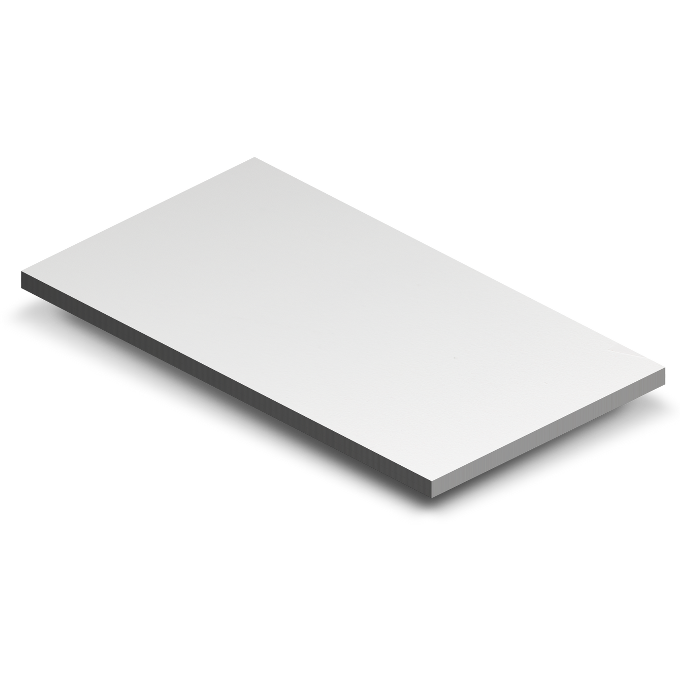 3 x 5 White Matte Sample (CS-WM)