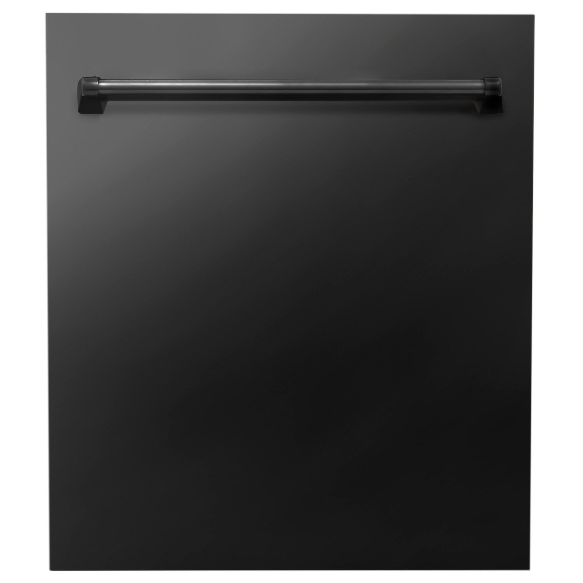 ZLINE 36" Kitchen Package with Black Stainless Steel Gas Range, Range Hood, Microwave Drawer and Dishwasher