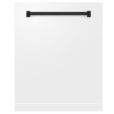 ZLINE 24" Autograph Edition Monument Dishwasher Panel in White Matte (DPMTZ-WM-24)