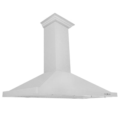 ZLINE Kitchen and Bath, ZLINE Designer Series DuraSnow® Stainless Steel Wall Mount Range Hood (8KBS), 8KBS-48,