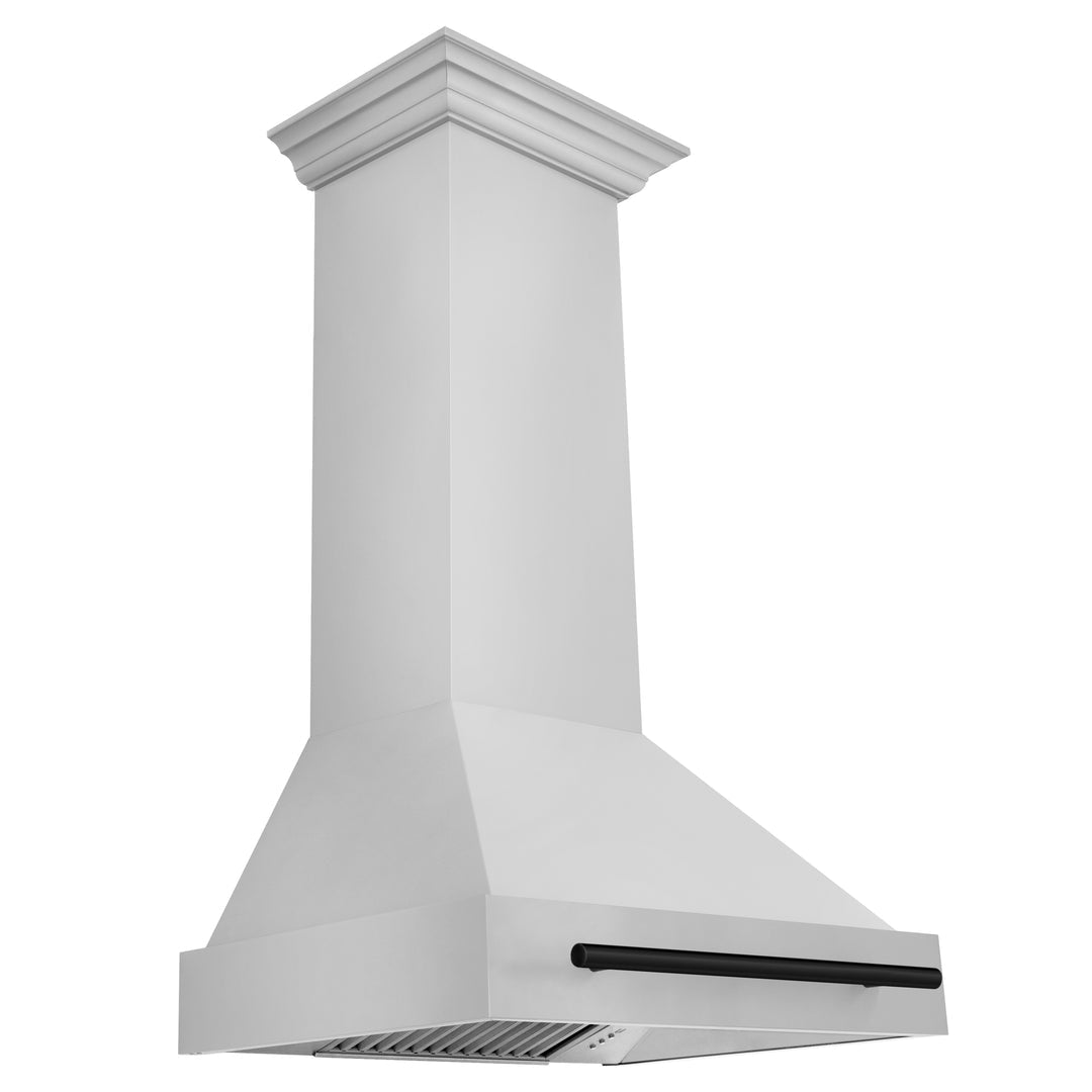 ZLINE 30" Autograph Edition Stainless Steel Range Hood with Stainless Steel Shell (8654STZ-30)