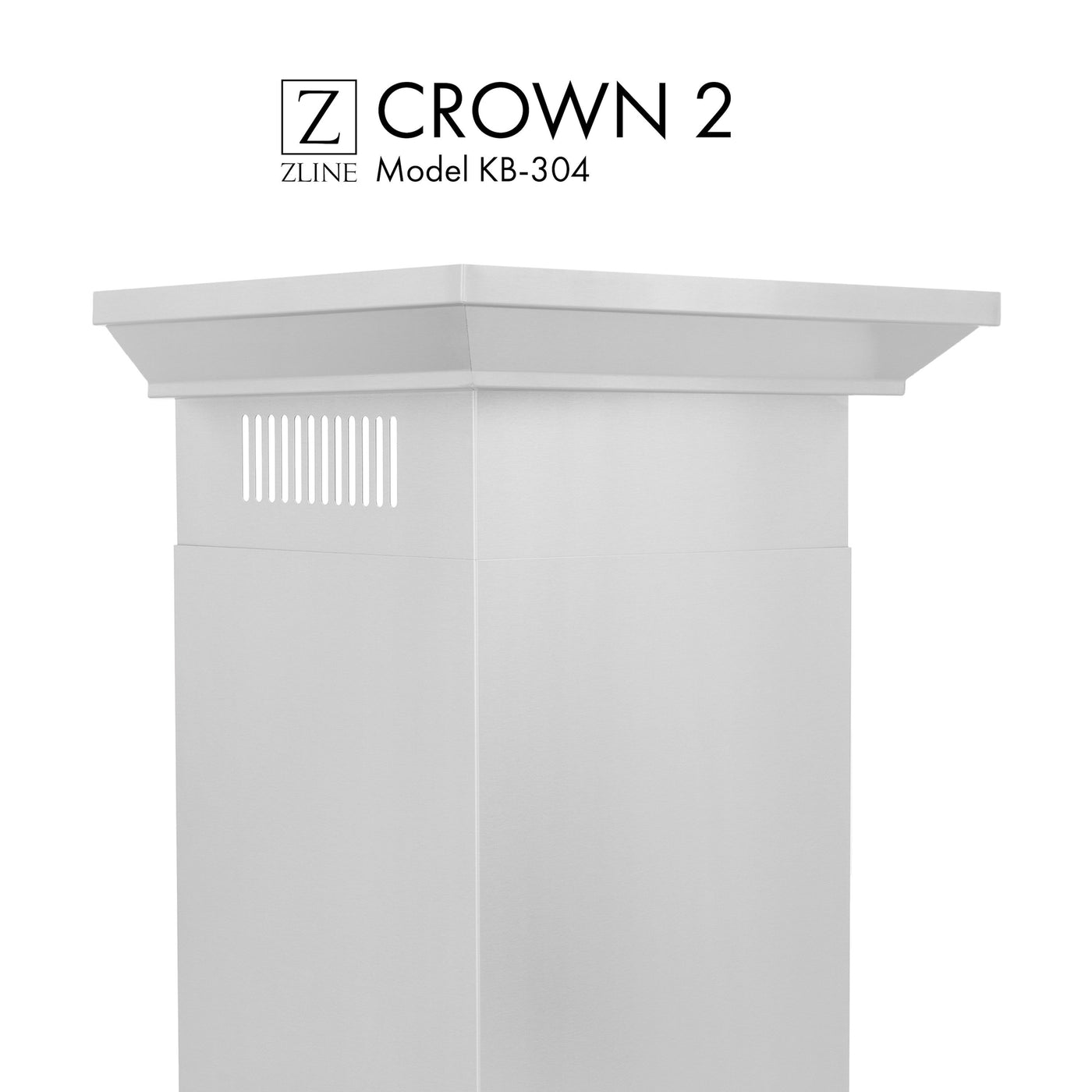 ZLINE Crown Molding Profile 2 for Wall Mount Range Hood (CM2-KB-304)