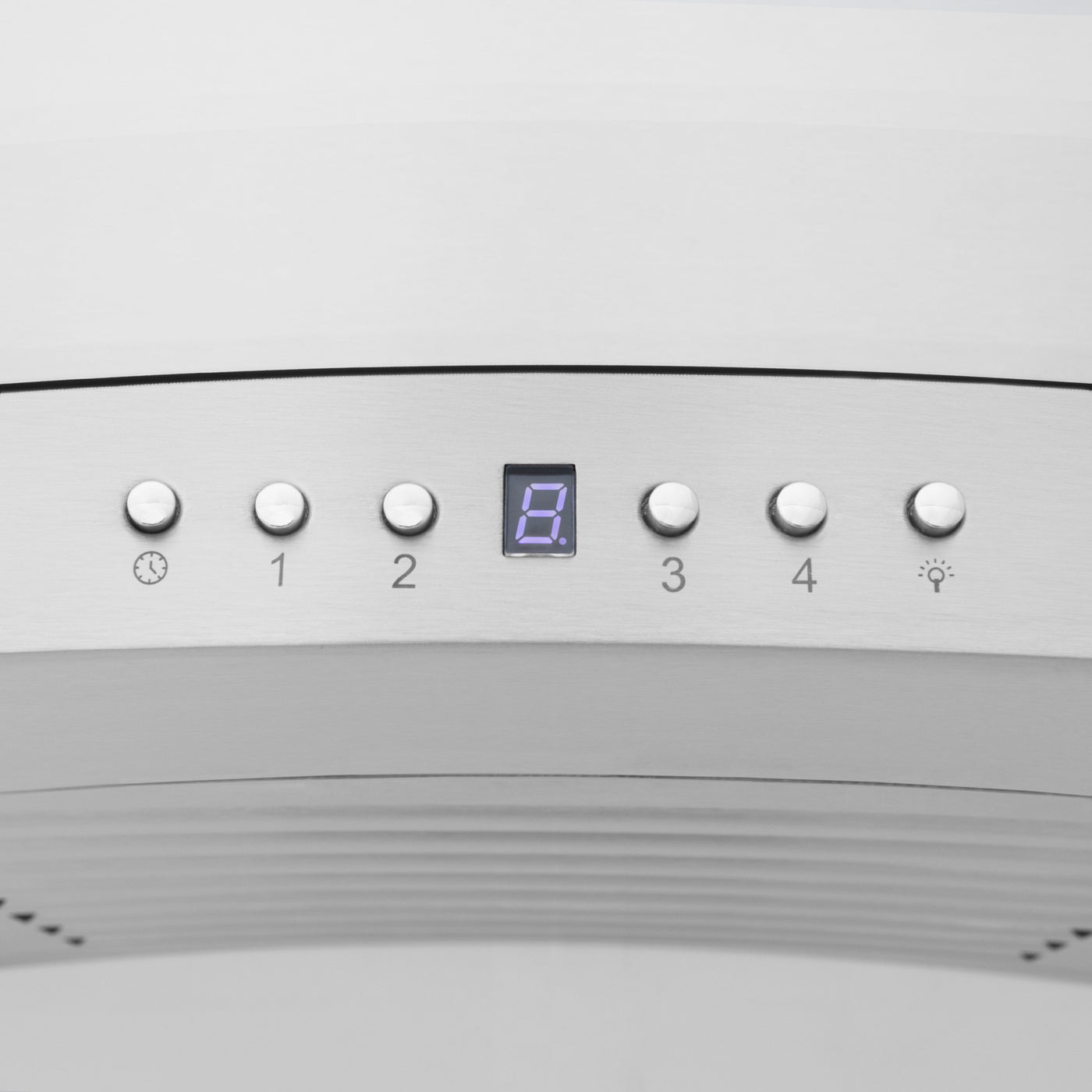 ZLINE Wall Mount Range Hood in Stainless Steel with Built-in CrownSound™ Bluetooth Speakers (KN4CRN-BT)