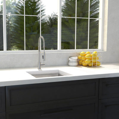 ZLINE Kitchen and Bath, ZLINE 15" Pro Series Undermount Single Bowl Bar Sink (SUS), SUS-15S,