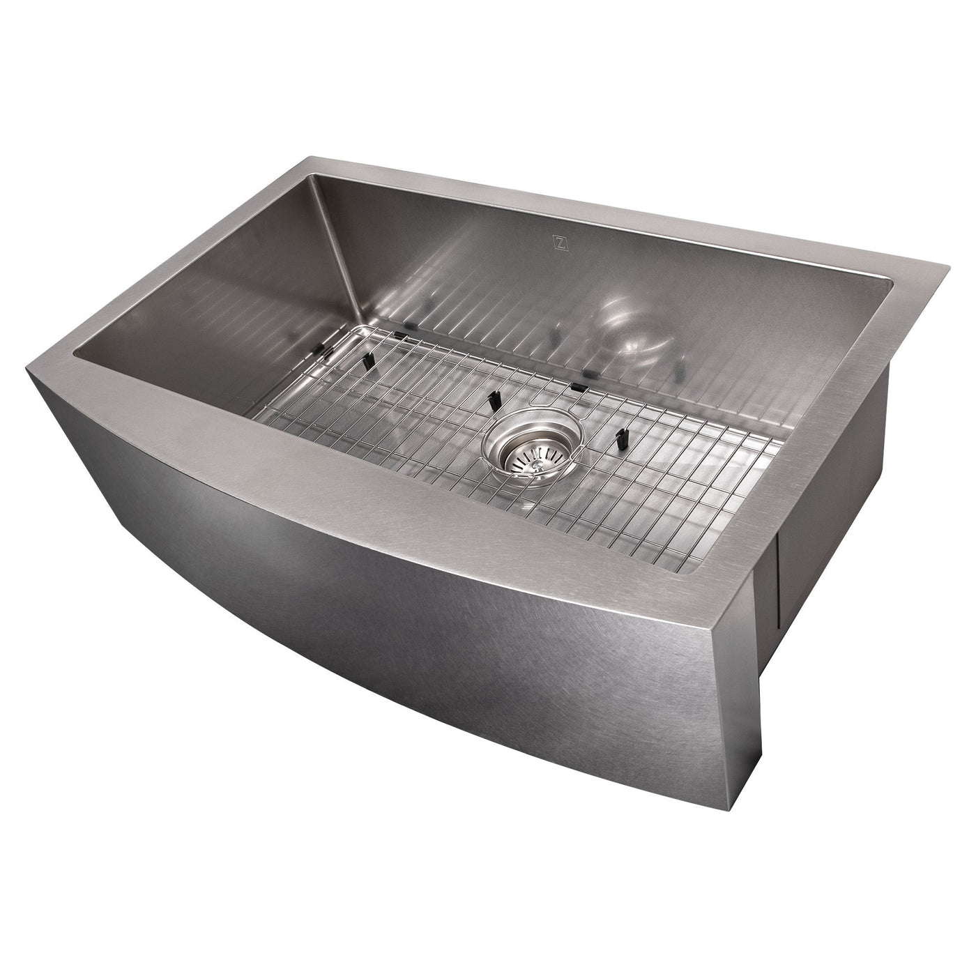 ZLINE Kitchen and Bath, ZLINE 33" Farmhouse Series Undermount Single Bowl Apron Sinks (SAS), SAS-33S,