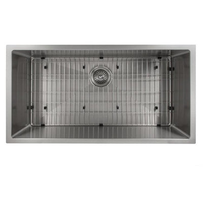 ZLINE Kitchen and Bath, ZLINE 36" Classic Series Undermount Single Bowl Sink (SRS), SRS-36,