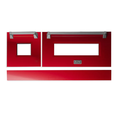 ZLINE Kitchen and Bath, ZLINE 48" Range Door in DuraSnow® Stainless Steel with Color Options, RA-DR-RG-48,