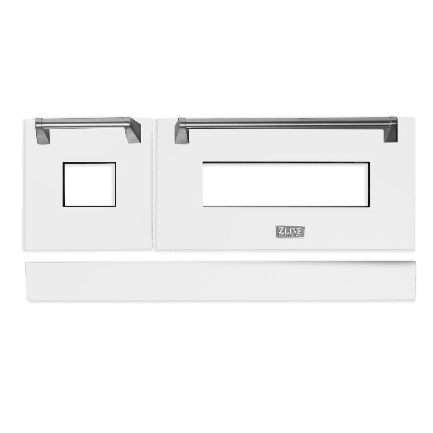 ZLINE Kitchen and Bath, ZLINE 48" Range Door in DuraSnow® Stainless Steel with Color Options, RA-DR-WM-48,