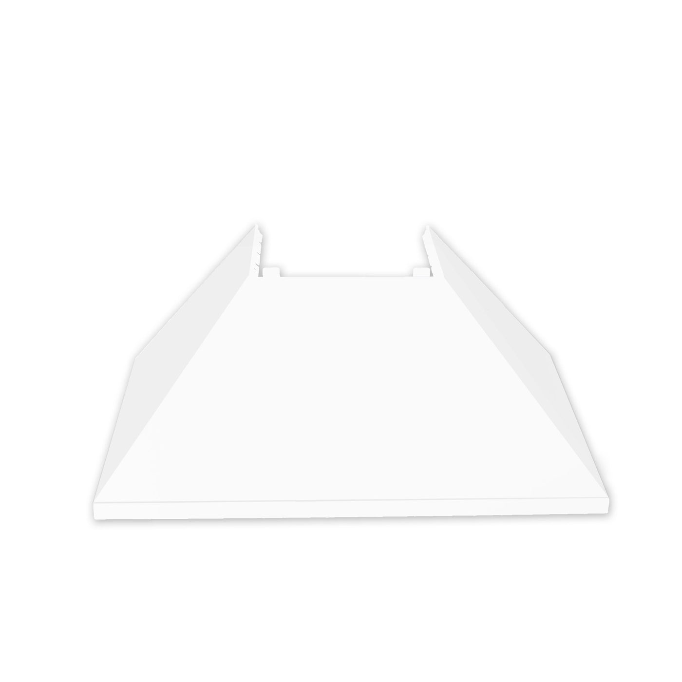 ZLINE Kitchen and Bath, ZLINE DuraSnow® Stainless Steel Range Hood With White Matte Shell (8654WM), 8654WM-30,