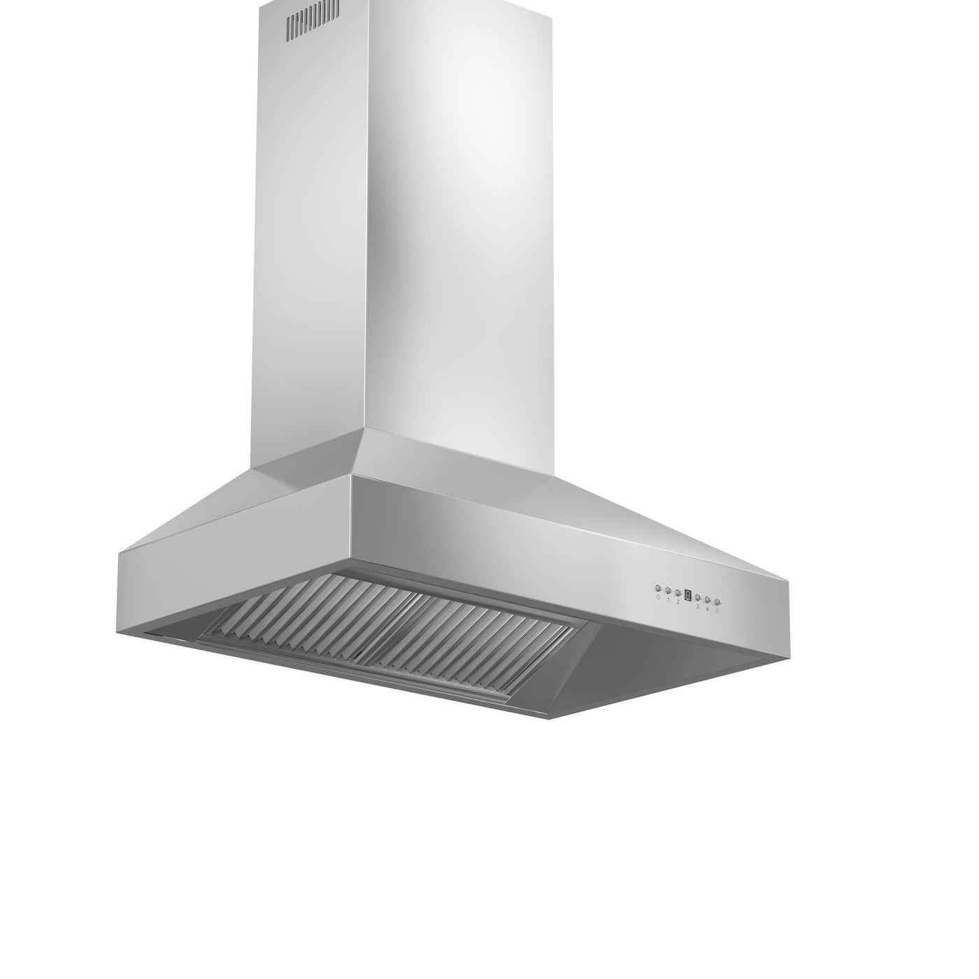 ZLINE Kitchen and Bath, ZLINE Professional Wall Mount Range Hood in Stainless Steel with Crown Molding (667CRN), 667CRN-30,
